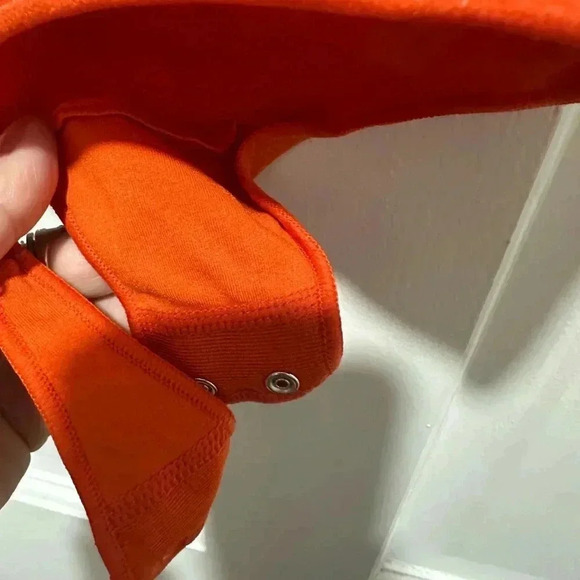 SKIMS Essentials Seamless Orange Thong Bodysuit EUC SIZE S/M - Picture 6 of 6